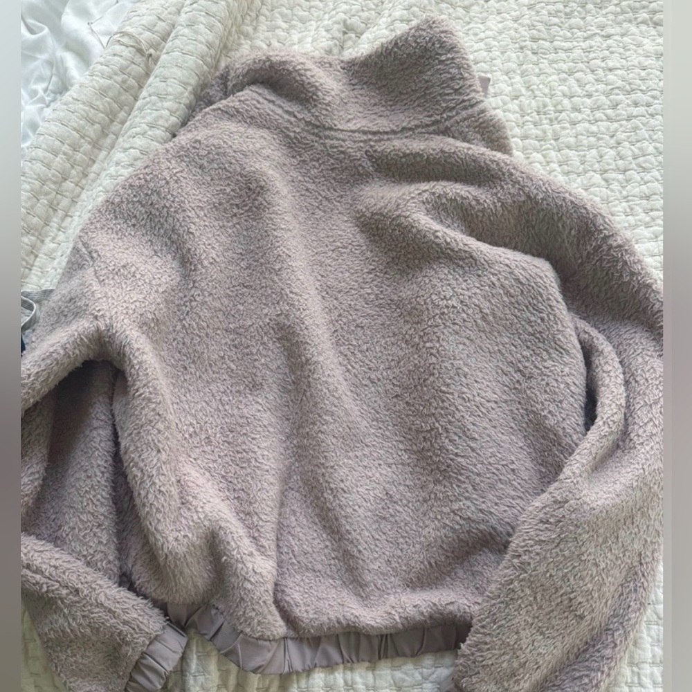 Vuori Cozy Sherpa Jacket, Light Pink (Umber), XXS, Good Condition! - Picture 7 of 8